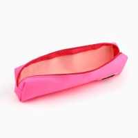 Пенал из искусственной кожи &laquo;1 сентября&raquo;, 21 х 4 х 4 см, розовый