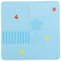 Детская развивающая игра EVA &laquo;Маленький строитель 1&raquo;, изучение форм / цветов, виды МИКС, Крошка Я