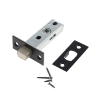 Задвижка дверная межкомнатная LOCKLAND ZDM1BL, цвет черный, стальной язычок Задвижка дверная межкомнатная LOCKLAND ZDM1BL, цвет черный, стальной язычок