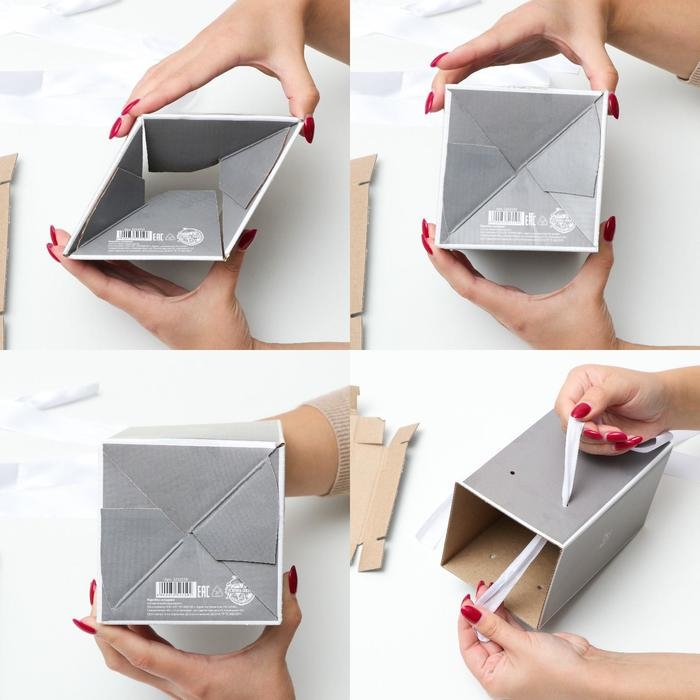 Коробка подарочная складная «От всей души», 10 х 18 см Коробка подарочная складная «От всей души», 10 х 18 см