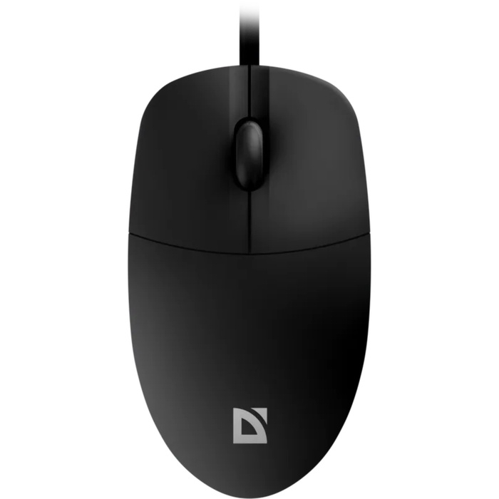 Мышь Defender Azora MB-241, игровая, проводная, 1200 dpi, 1.8 м, USB, чёрная