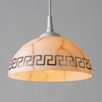 Светильник BayerLux "Колпак" 006/4М б.с. мат. декор (Ф 250; Н 115)