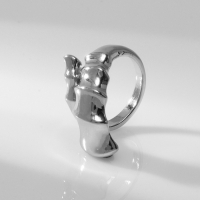 Кольцо металл «Ракушка» раковина, цвет серебро, размер 17 Кольцо металл «Ракушка» раковина, цвет серебро, размер 17