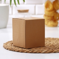 Банка стеклянная для сыпучих продуктов с бамбуковой крышкой &laquo;Бамбук&raquo;, 650 мл, 11&times;12 см