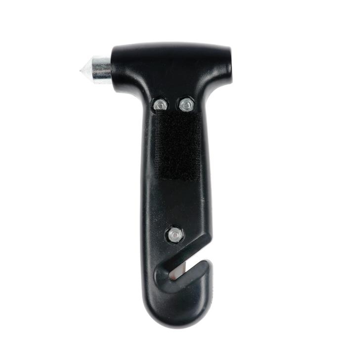 Аварийный молоток с ножом для ремня, крепление на липуке Аварийный молоток с ножом для ремня, крепление на липуке