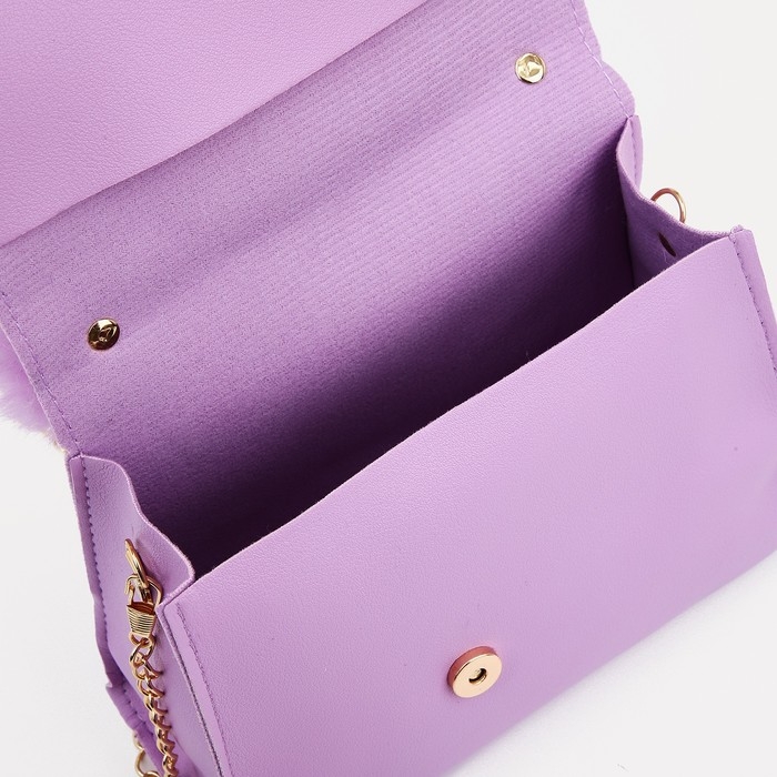 Сумка детская для девочки на магните, цвет сиреневый Сумка детская для девочки на магните, цвет сиреневый
