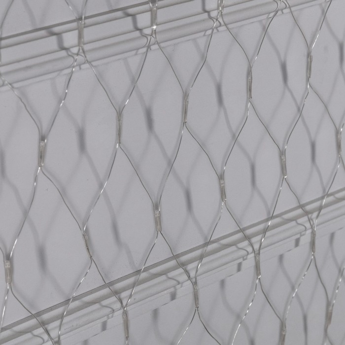 Гирлянда &laquo;Сеть-ёлка&raquo; 2 &times; 2 м, IP20, тёмная нить, 152 LED, свечение мульти, 8 режимов, 220 В