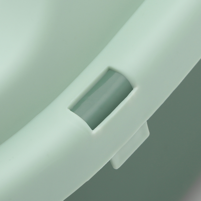 Туалет с бортом 56 х 45 х 24 см, зеленый