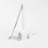 Доводчик дверной ТУНДРА D60WW, до 60 кг, белый Доводчик дверной ТУНДРА D60WW, до 60 кг, белый