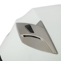 Шлем открытый с двумя визорами, размер XXL (61), модель - BLD-708E, белый глянцевый Шлем открытый с двумя визорами, размер XXL (61), модель - BLD-708E, белый глянцевый