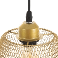 Светильник BayerLux "Фиш" Е27 40Вт золото  20х20х16-116см