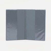 Обложка для паспорта, цвет чёрный/белый