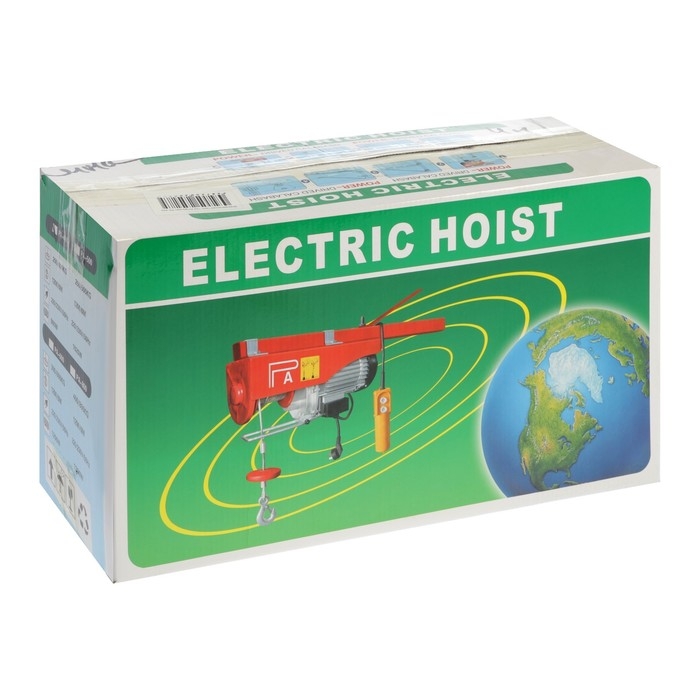 Тельфер Kingqueen PA-400, высота 12 м, 200/400 кг