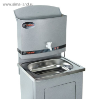 Умывальник TUNDRA, без ЭВН, нержавеющая мойка, 17 л, цвет аквамикс Умывальник TUNDRA, без ЭВН, нержавеющая мойка, 17 л, цвет аквамикс