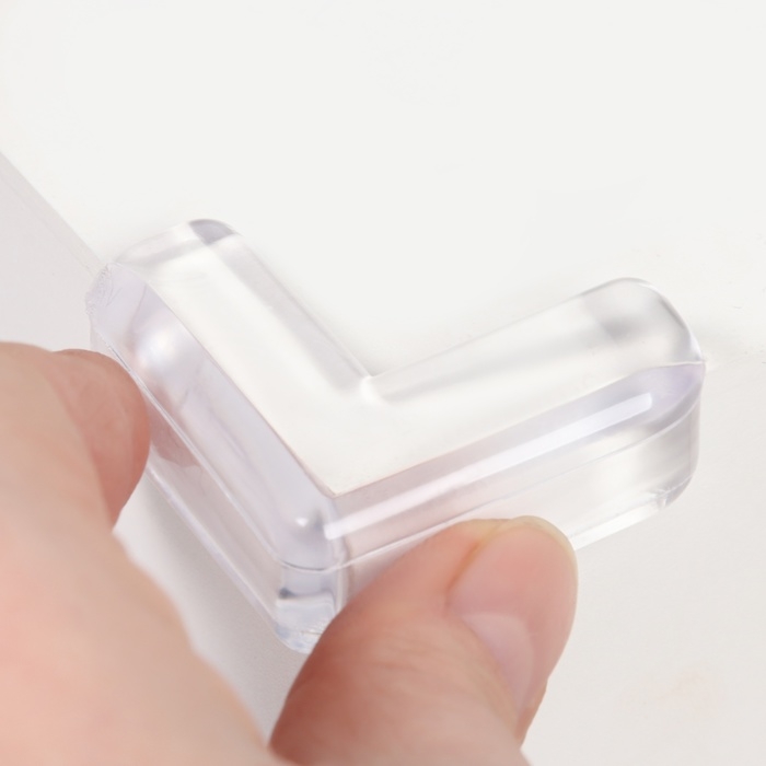 Защитные накладки на углы, набор 4 шт., силикон, Крошка Я Защитные накладки на углы, набор 4 шт., силикон, Крошка Я