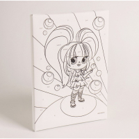 Картина по номерам для детей &laquo;Сладкая девчонка&raquo;, 21 х 15 см