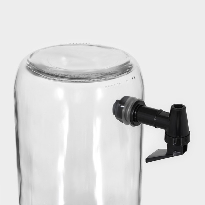 Кувшин стеклянный с краником Macro, 3 л