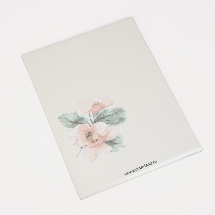 Папка для документов, 3 комплекта, цвет бежевый