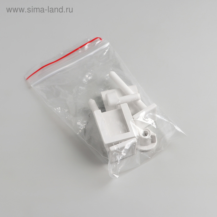 Сиденье для унитаза с крышкой Росспласт &laquo;Декор&raquo;, 44,5&times;37 см, цвет белый