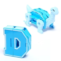 Робот &laquo;Дино-буква&raquo;, трансформируется в динозавра, МИКС