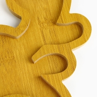 Новый год. Менажница деревянная &laquo;Зимний олень&raquo;, 27 х 30 см