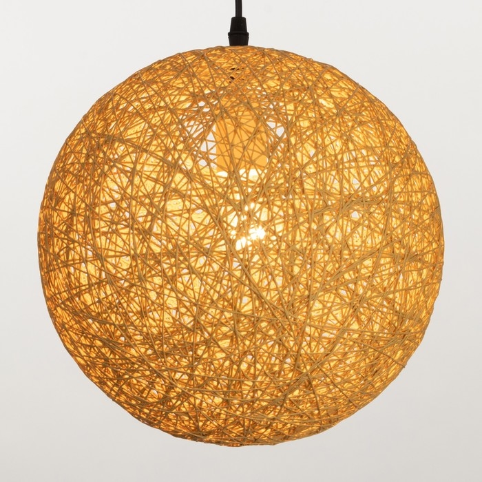 Светильник BayerLux Ротанг 1хЕ27 15Вт коричневый 30х30х130 см