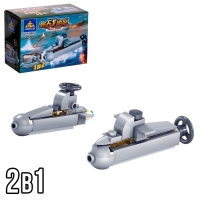 Конструктор Армия &laquo;Техника&raquo;, 16 видов, МИКС