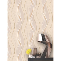 Обои бумажные Саратов Ф434-02 Импульс бежевый 0,53х10м