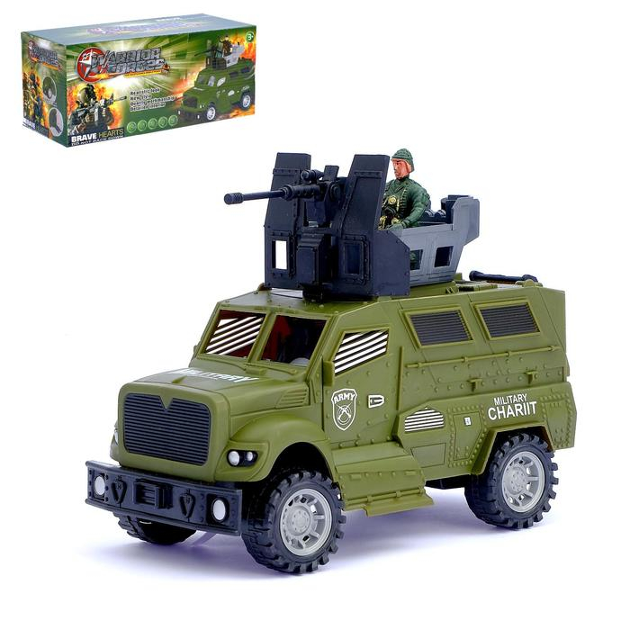 Машина инерционная «Тигр», световые и звуковые эффекты Машина инерционная «Тигр», световые и звуковые эффекты