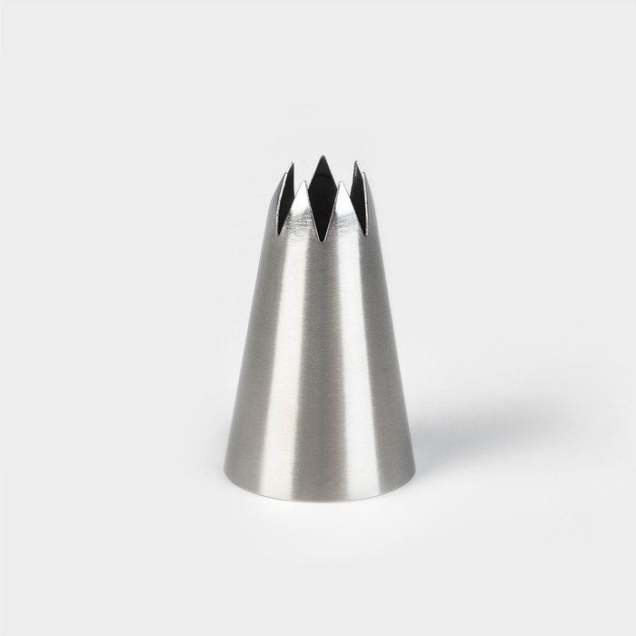 Насадка кондитерская KONFINETTA &laquo;Открытая звезда&raquo;, d=3 см, выход 1,2 см, нержавеющая сталь