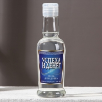 Гель для душа во флаконе водки &laquo;Успеха и денег!&raquo;, 250 мл, аромат перца и апельсина, Новый Год