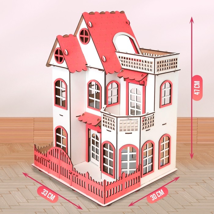 Кукольный домик &laquo;Престиж&raquo; белый