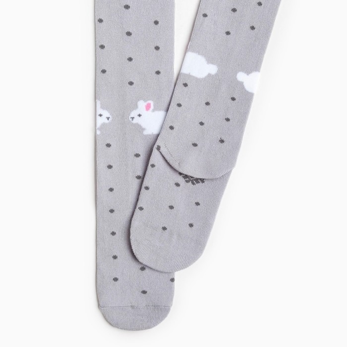 Колготки детские KAFTAN Колготки детские KAFTAN "Зайчик" 116-122 см, серый