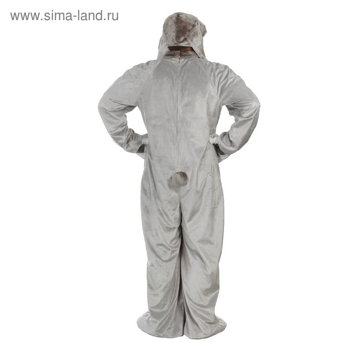 Карнавальный костюм «Заяц», взрослый, комбинезон, шапка, р. 50-52, рост 180 см Карнавальный костюм «Заяц», взрослый, комбинезон, шапка, р. 50-52, рост 180 см