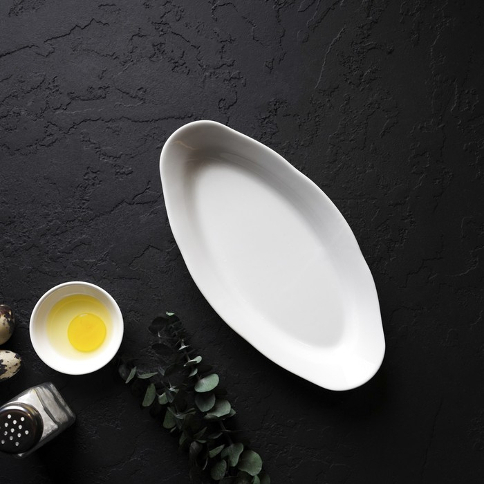 Селёдочница фарфоровая &laquo;Идиллия&raquo;, 25&times;12,8 см