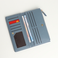 Кошелёк женский на магнитах, цвет голубой Кошелёк женский на магнитах, цвет голубой