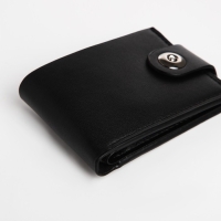 Портмоне мужское на магните, цвет чёрный Портмоне мужское на магните, цвет чёрный