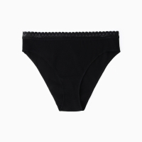 Трусы женские слипы, цвет черный, размер 48 (L) Трусы женские слипы, цвет черный, размер 48 (L)