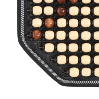 Накидка-массажер на сиденье 45&times;45 см, дерево, коричневый