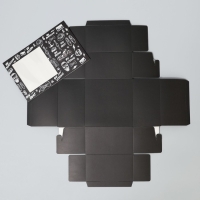 Коробка-фоторамка подарочная складная, упаковка, &laquo;Мужская&raquo;, 14 х 14 х 8 см