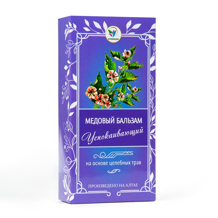 Бальзам медовый безалкогольный Vitamuno Успокаивающий, 250 мл Бальзам медовый безалкогольный Vitamuno Успокаивающий, 250 мл