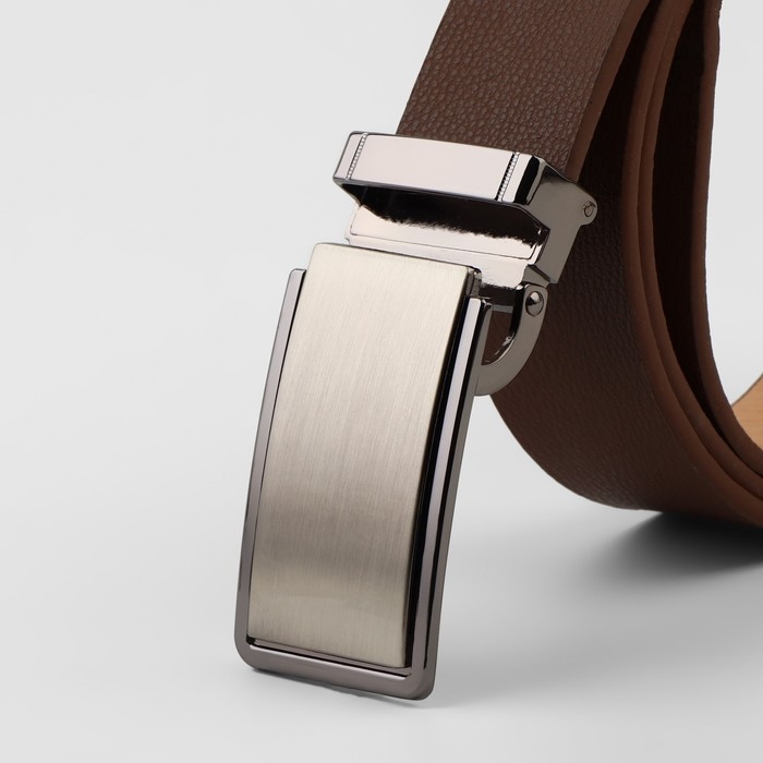 Пряжка для ремня, автоматическая, 7,8 &times; 3,5 см, цвет чёрный никель