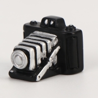 Миниатюра кукольная &laquo;Фотоаппарат профессиональный&raquo;, набор 2 шт., размер 1 шт. &mdash; 2 &times; 2 &times; 1,5 см