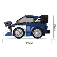 Конструктор инерционный &laquo;Спорткар&raquo;, 153 детали