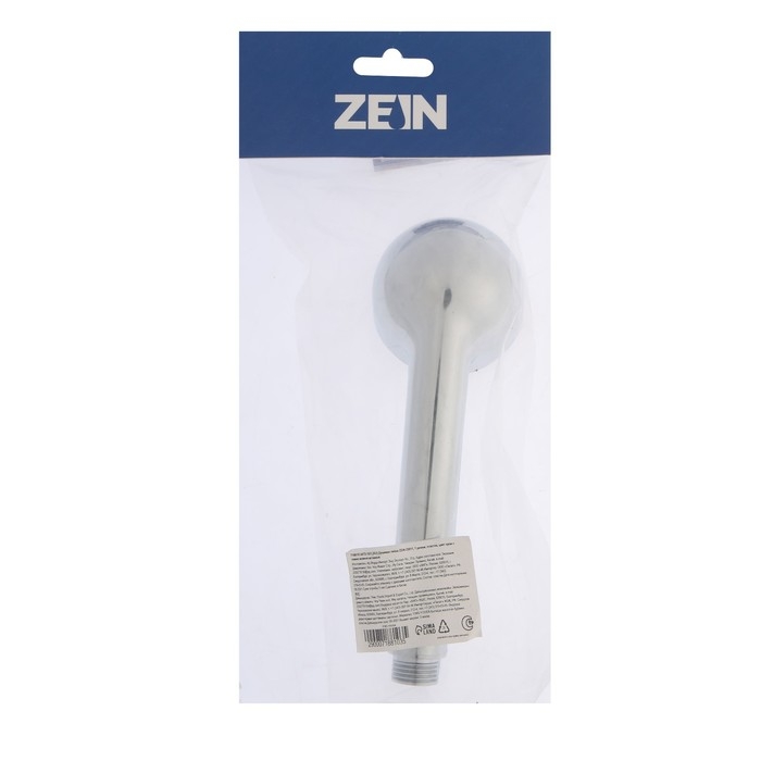 Душевая лейка ZEIN Z0011, 1 режим, пластик, цвет хром Душевая лейка ZEIN Z0011, 1 режим, пластик, цвет хром