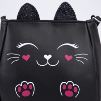 Сумка детская для девочки &laquo;чёрный котик&raquo;