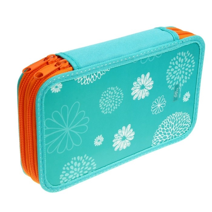 Пенал 2 секции, 125 х 205 х 40 мм, Calligrata 30П26/2 Пенал 2 секции, 125 х 205 х 40 мм, Calligrata 30П26/2 "Лиса", ламинированный картон