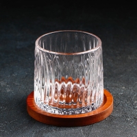 Стакан стеклянный на подставке &laquo;Торн&raquo;, 250 мл