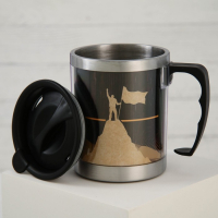 Термокружка «Достижения незабываемых высот», 400 мл, сохраняет тепло 4 ч Термокружка «Достижения незабываемых высот», 400 мл, сохраняет тепло 4 ч