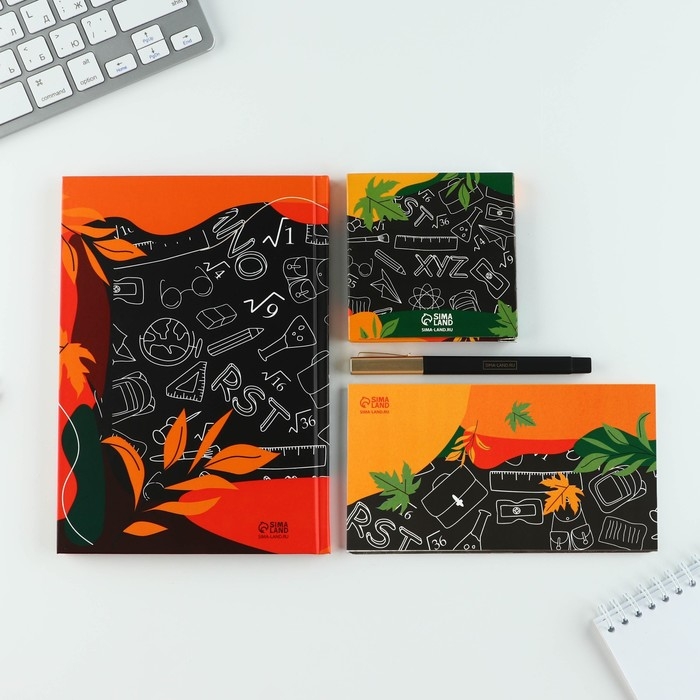 Подарочный набор &laquo;Любимому учителю&raquo;: ежедневник А5, 80 листов, планинг, ручка, блок бумаг